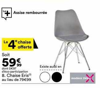 chaise eris modern living