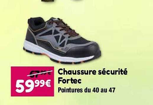 chaussure sécurité fortec