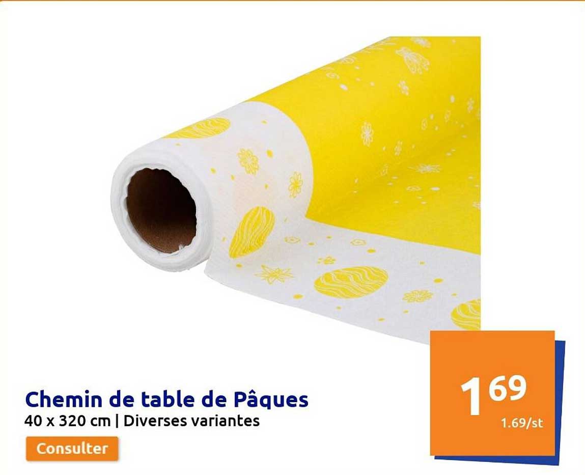 Chemin De Table De Pâques