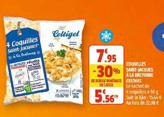 coquilles saint-jacques à la bretonne celtigel