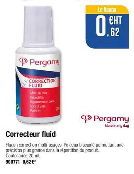 correcteur fluid pergamy