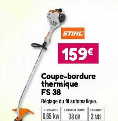 coupe-bordure thermique fs 38 stihl