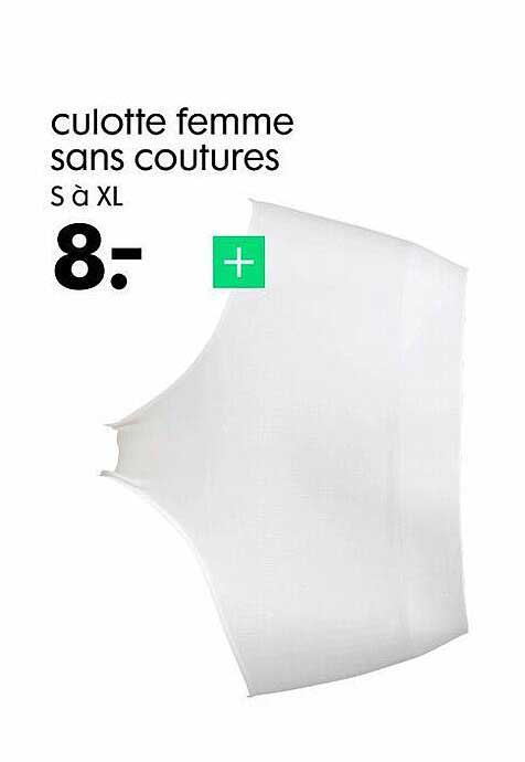 culotte femme sans coutures