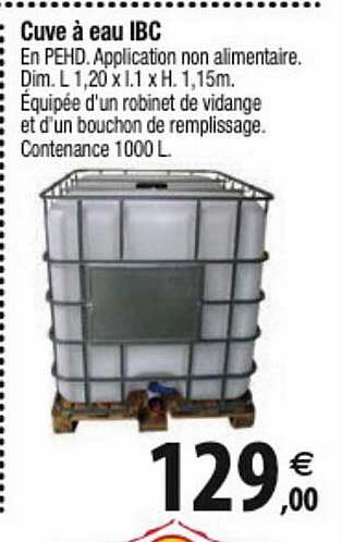 cuve à eau ibc