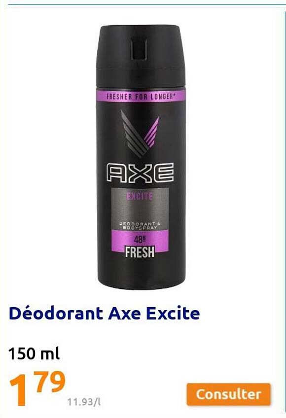 Déodorant Axe Excite