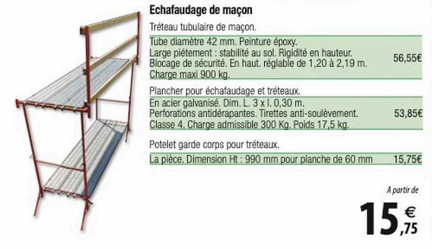 Echafaudage De Maçon