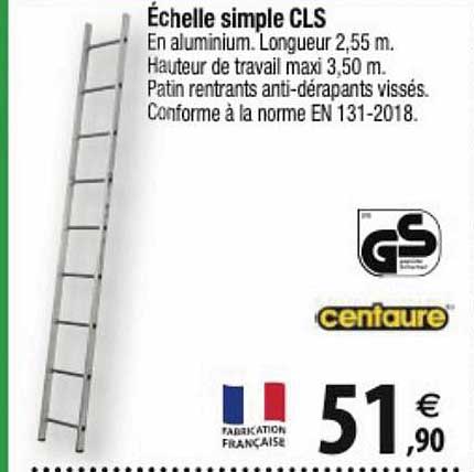 échelle simple cls gs centaure