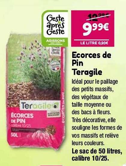 écorces De Pin Teragile