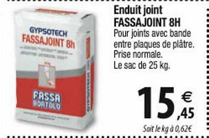 enduit join fassajoint 8h