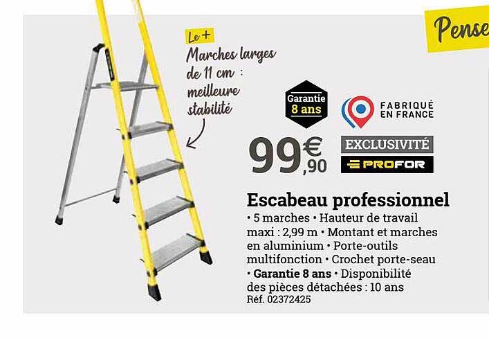 escabeau professionel profor