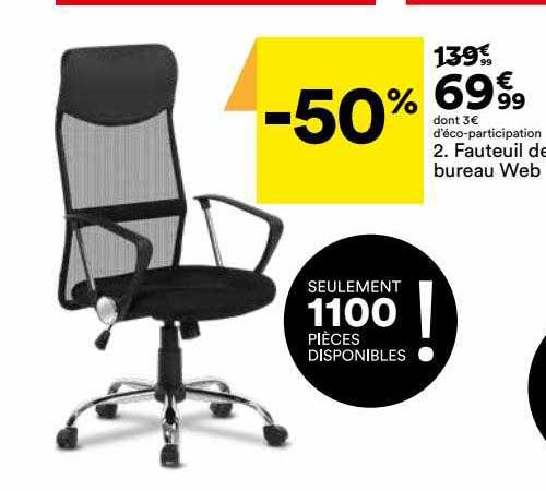 fauteuil de bureau web