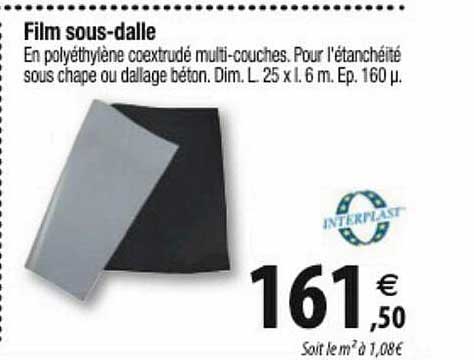 film sous-dalle interplast