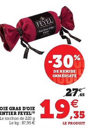 foie gras d'oie entier feyel