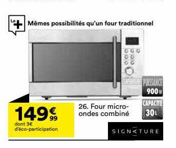 Four Micro-ondes Combiné Signature