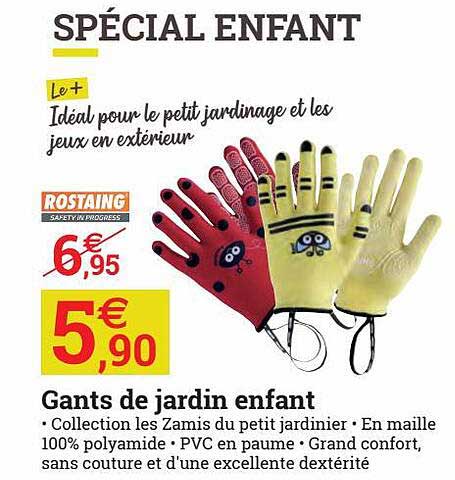 Gants De Jardin Enfant Rostaing