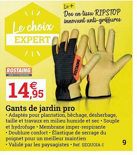 gants de jardin pro rostaing