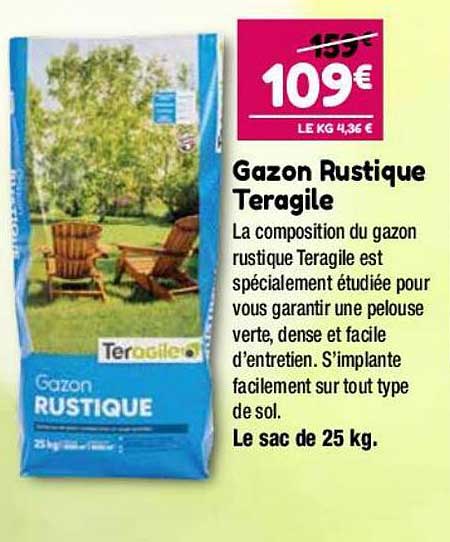 gazon rustique teragile