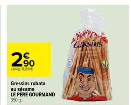 gressins rubata le père gourmand