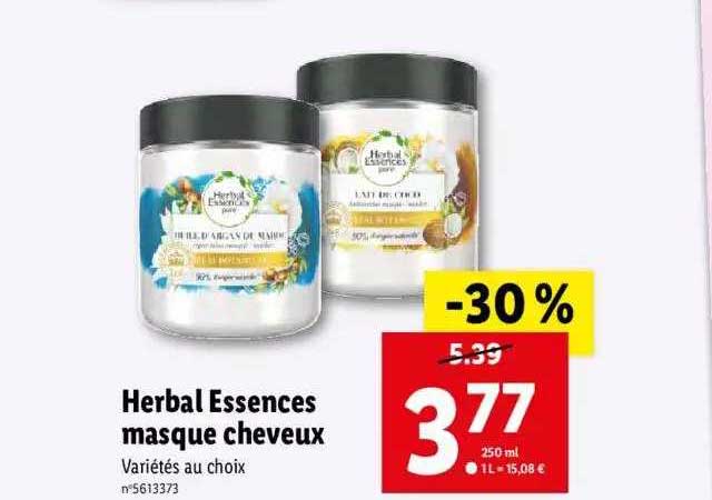 herbal essences masque cheveux