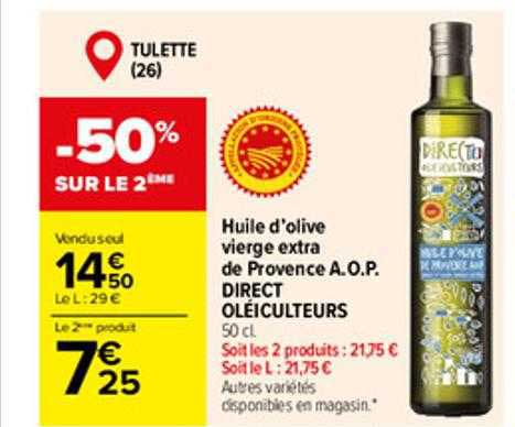 huile d'olive vierge extra de provence a.o.p. direct oléiculteurs
