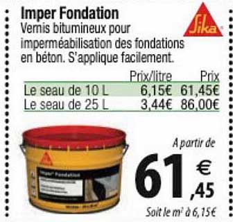 imper fondation sika