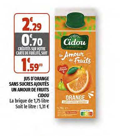 Jus D'orange Sans Sucres Ajoutés Un Amour De Fruits Cidou