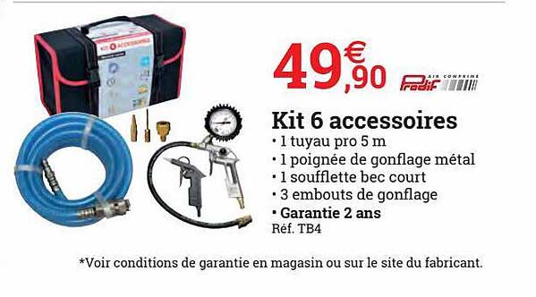 kit 6 accessoires predif