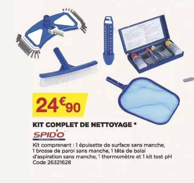 Kit Complet De Nettoyage Spid'o