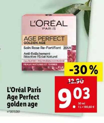 L'oréal Paris Age Perfect Golden Age