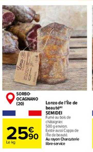 lonzo de l'île de beauté semidei