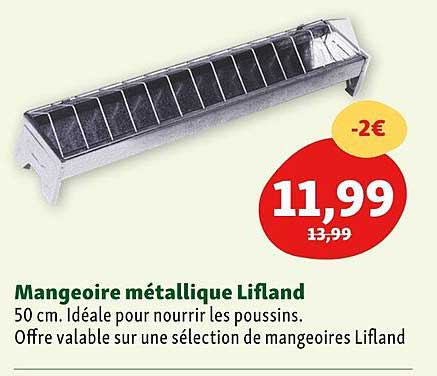 mangeoire métallique lifland