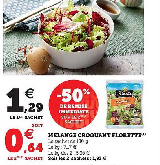 Mélange Croquant Florette