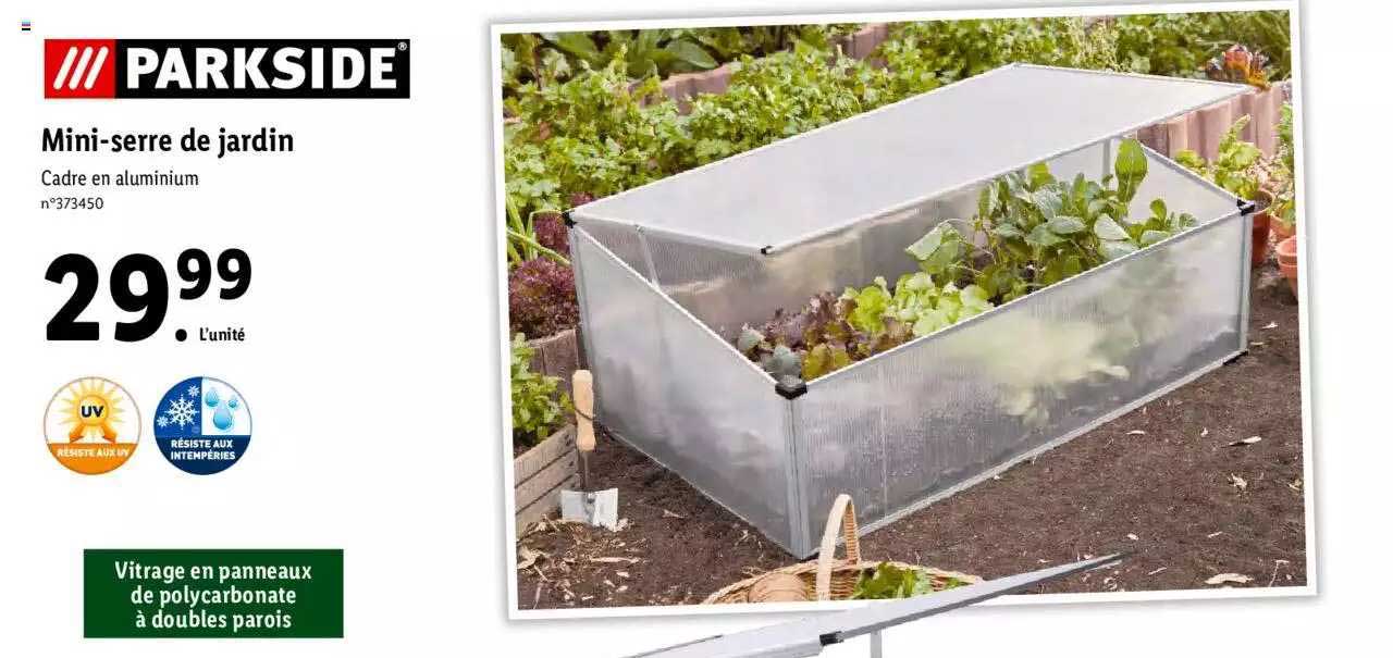 Mini-serre De Jardin Parkside