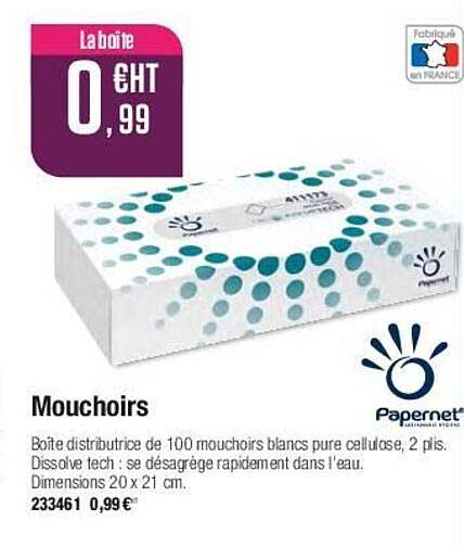 mouchoirs papernet