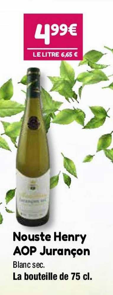 Nouste Henry Aop Jurançon