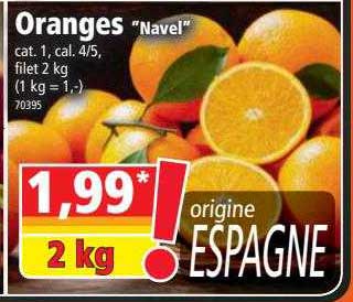 oranges "navel"