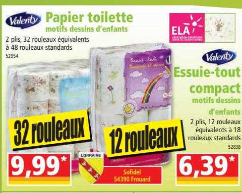 papier toilette motifs dessins d'enfants valenty essuie-tout compact motifs dessins d'enfants valenty