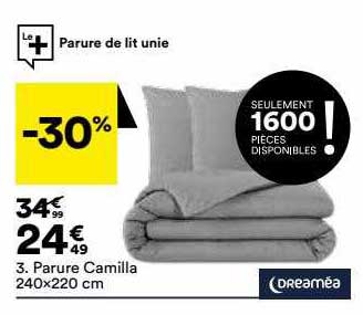 parure camilla 240 x 220 cm dreaméa