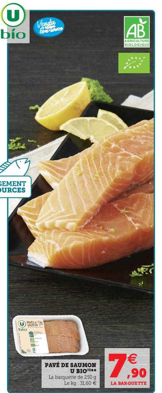 Pavé De Saumon U Bio