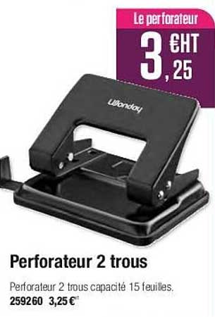 perforateur 2 trous