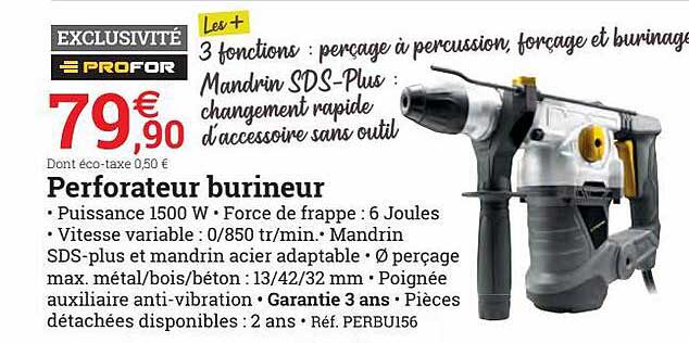 perforateur burineur profor