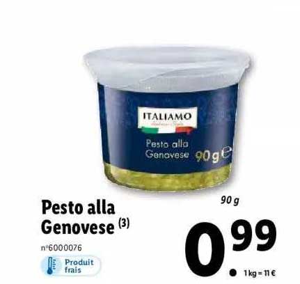 pesto alla genovèse italiamo