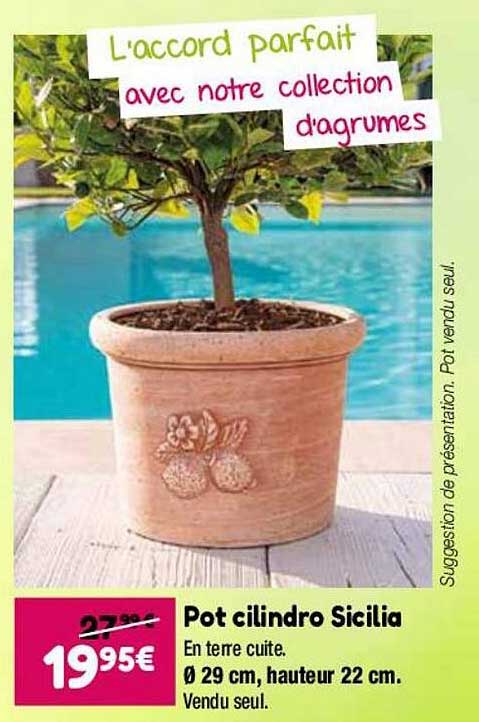 pot cilindro sicilia