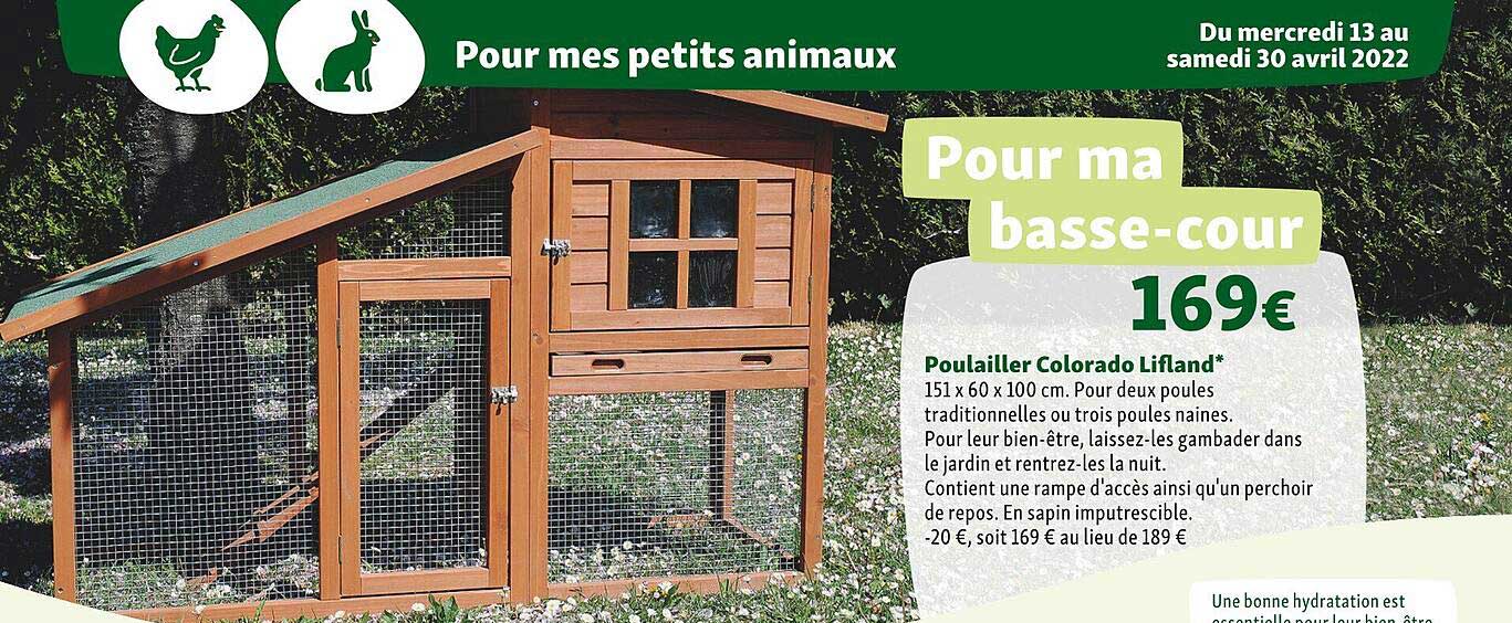 Poulailler Colorado Lifland