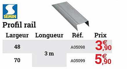 profil rail semin
