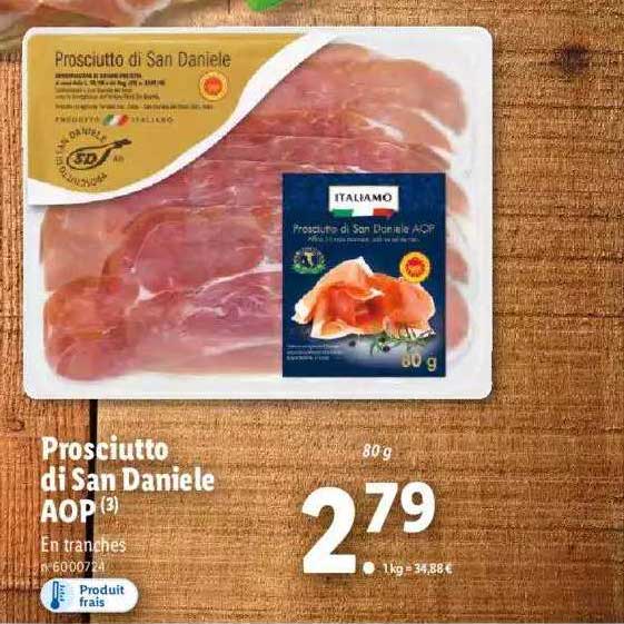 prosciutto di san daniele aop italiamo