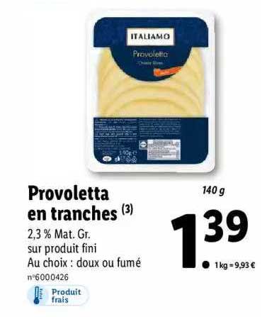 Provoletta En Tranches Italiamo