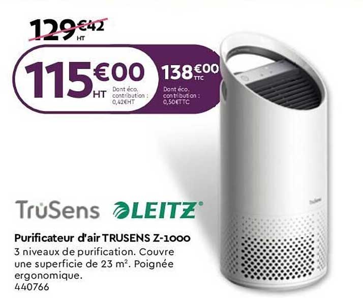 purificateur d'air trusens z-1000 leitz