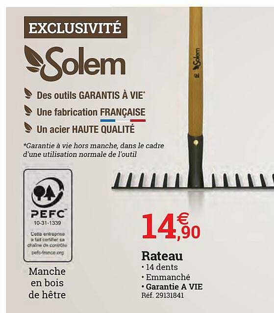 rateau solem