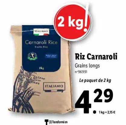 riz carnaroli italiamo